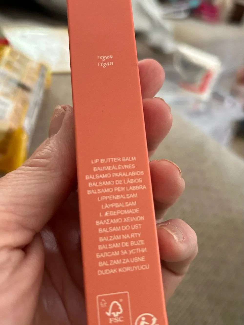 Summer Fridays Coral Peach Lip Butter Balm, NWT - birthday cake